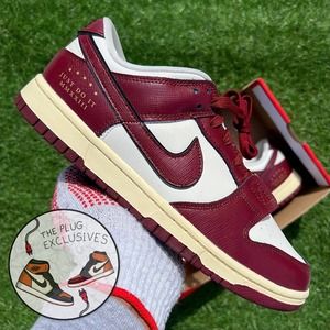 NIKE DUNK JUST DO IT SAIL/TEAM RED